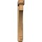 Ekena Millwork Imperial Craftsman Rough Sawn Bracket w/ Offset Brace, Western Red Cedar, 6"W x 36"D x 44"H BKT0604X36X44IMP04RWR - alternate 3